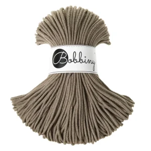 BOBBINY - COTON TRESSÉ JUNIOR 3MM - COFFEE