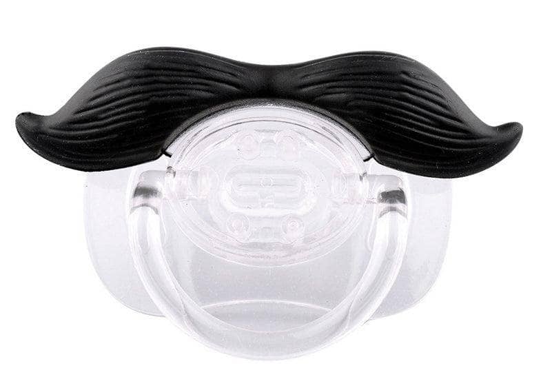 Sucette Moustache rigolote pour bébé – Image 3